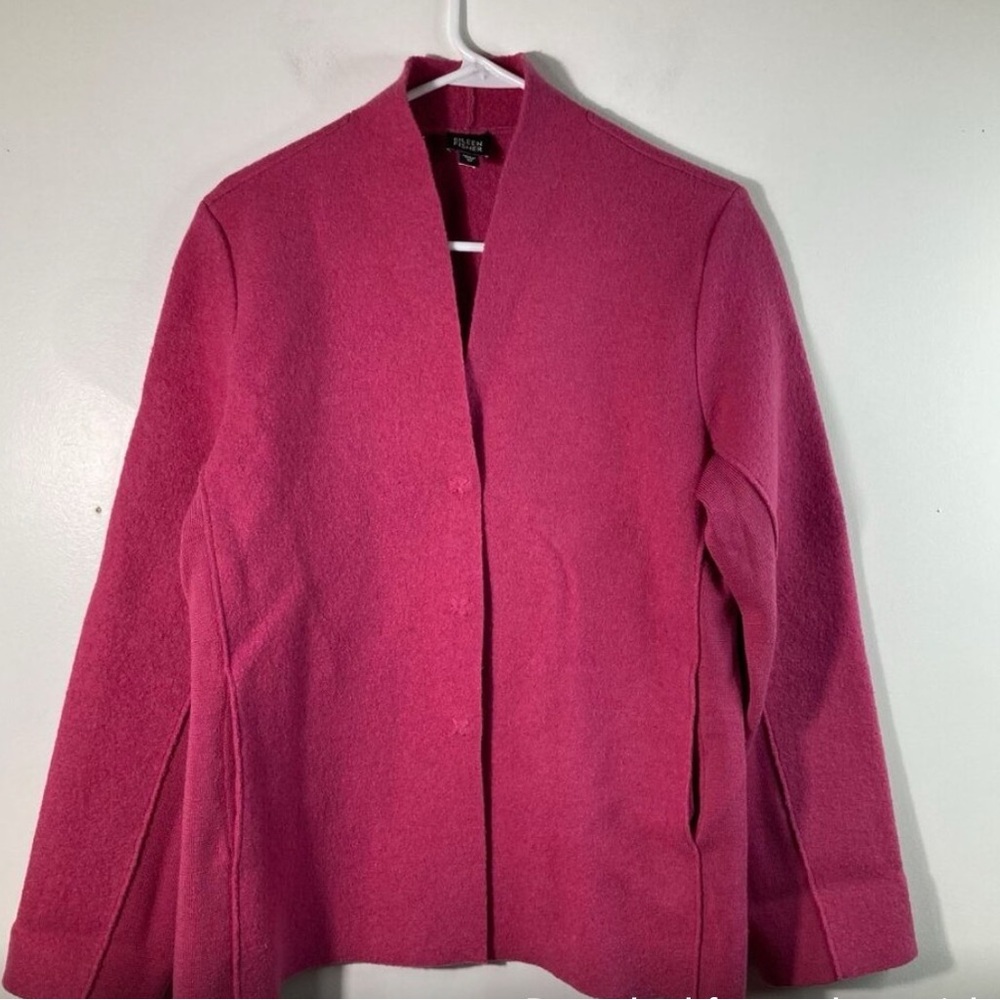 Eileen Fisher Vibrant Pink Jacket